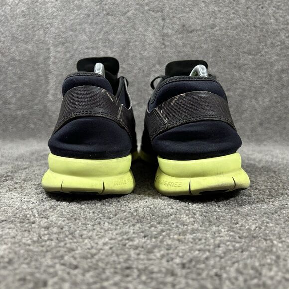 NIKE Free TR Fit 5.0 704695-017 Women's Sz 11 Black Metallic Volt Running Shoes - Picture 7 of 12
